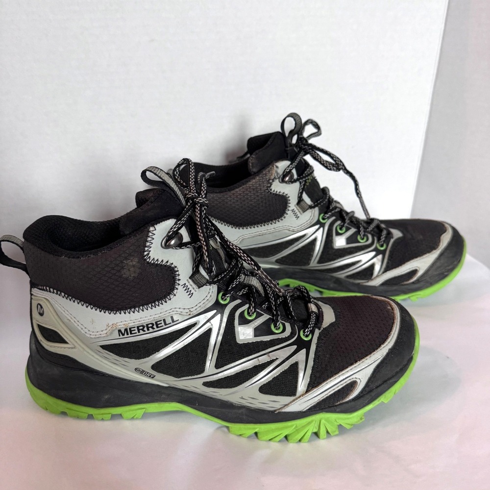 Merrell Mens J35363 Hiking Boots M-Select Dry Mid Top 8 Gorpcore Rugged  Camping
